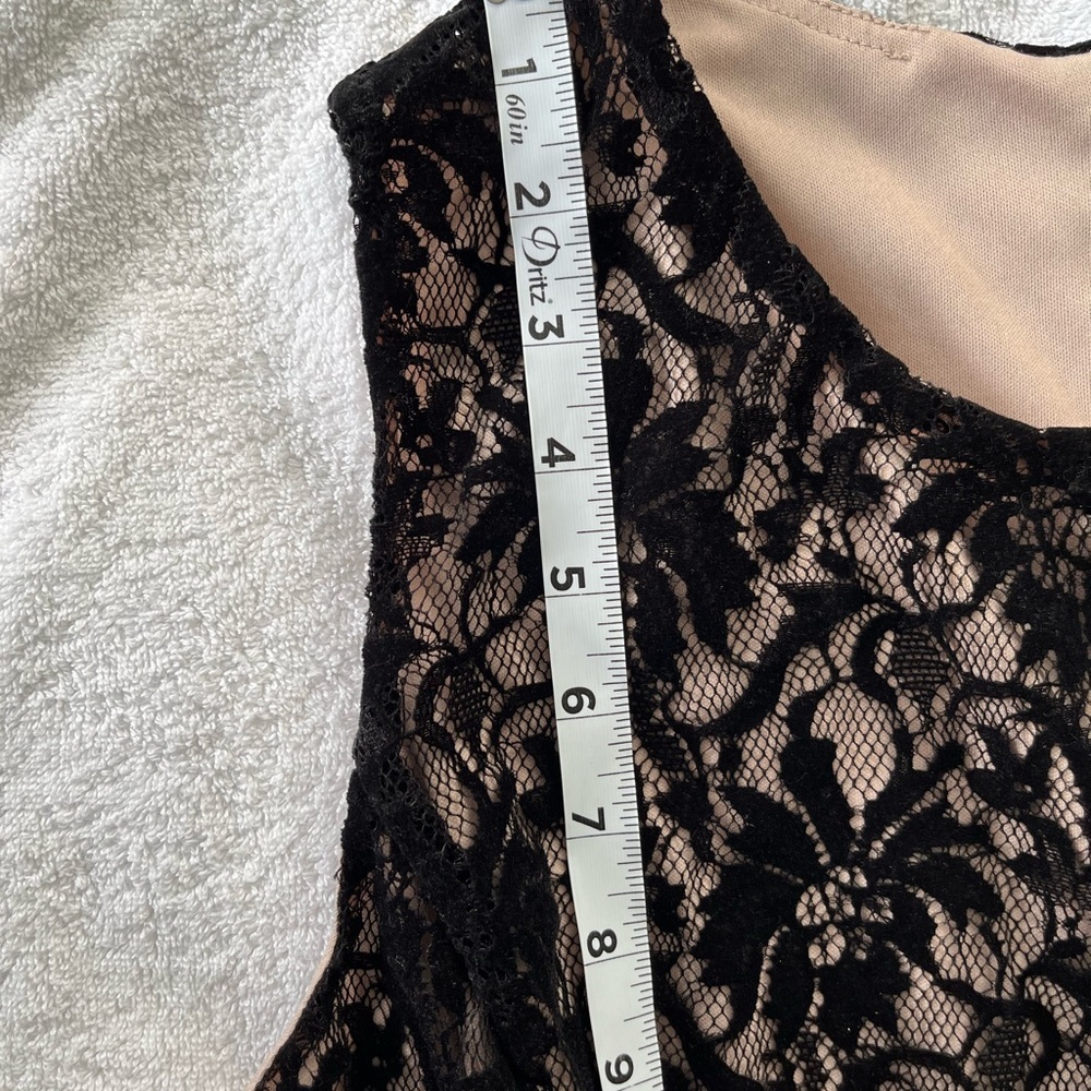 Liz Claiborne‎ dress black color lace size 16 - Picture 7 of 8